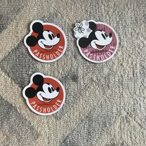 Disney World Annual Passholder Magnets Mickey